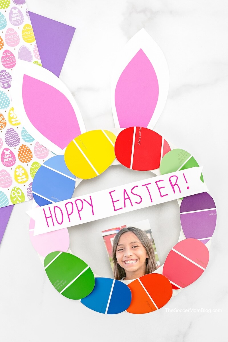 easter activities for kids - wreath